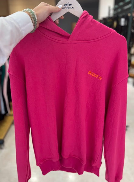 SUDADERA DUQUE IV ROSA